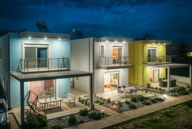 Dione Villa Kokkinos Pyrgos Zewnętrze zdjęcie